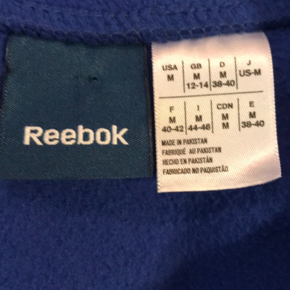 NWT 1/4 Zip Women’s Medium Microfleece Reebok - Picture 2 of 8